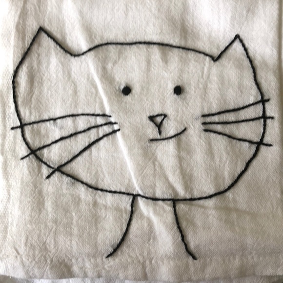 Set of 6 Flour Sack Hand Embroidered Dish … - Picture 4 of 7